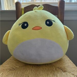 Yellow Plush Chick Pillow